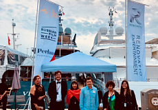 Business meetings on the luxurious yacht “VENTURA” as a part of the 2018 Cannes Film Festival